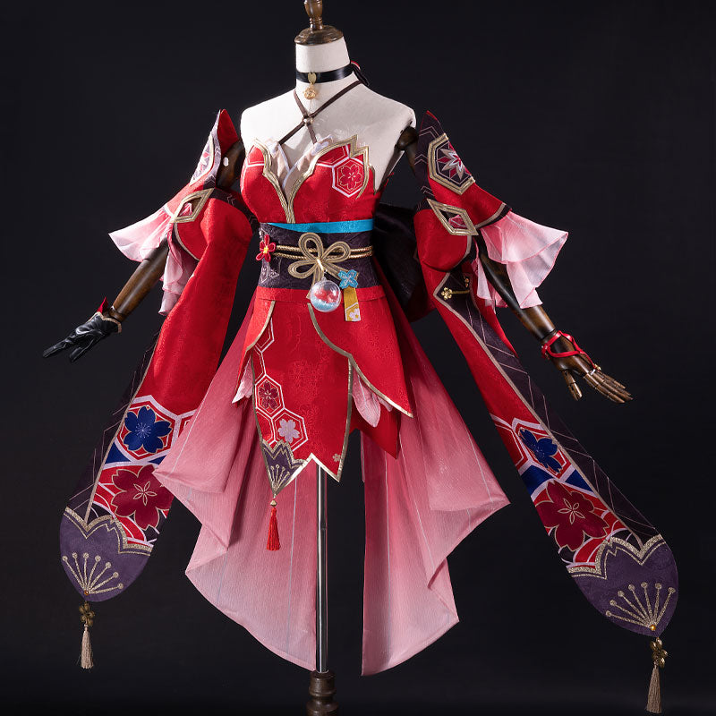 Honkai: Star Rail Sparkle Cosplay Costumes With Mask