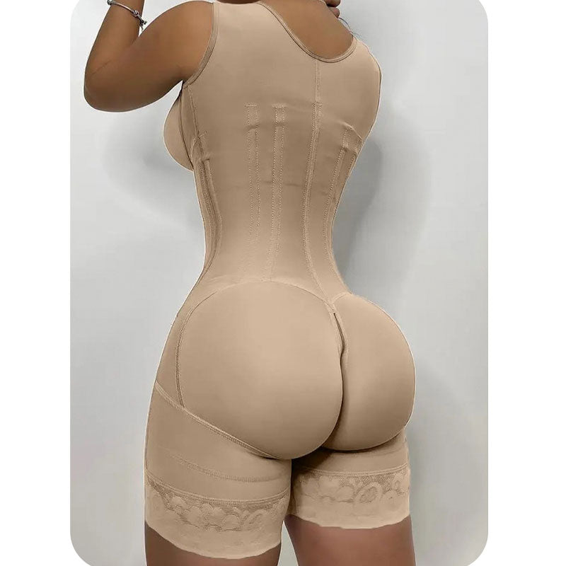 Shapewear Bodysuit for Women Tummy Control Fajas Colombianas Waist Trainer Butt Lifter Thigh Slimmer Full Body Shaper