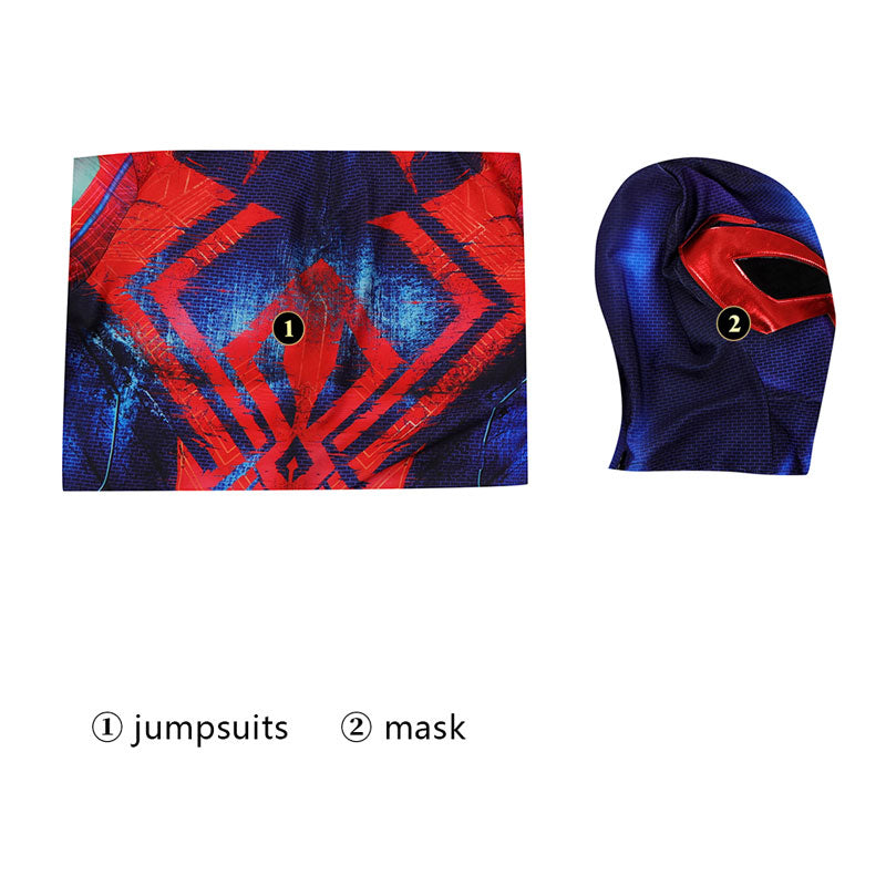 Spider-Man: Across The Spider-Verse Spiderman 2099 Miguel O'Hara Jumpsuit Cosplay Costumes