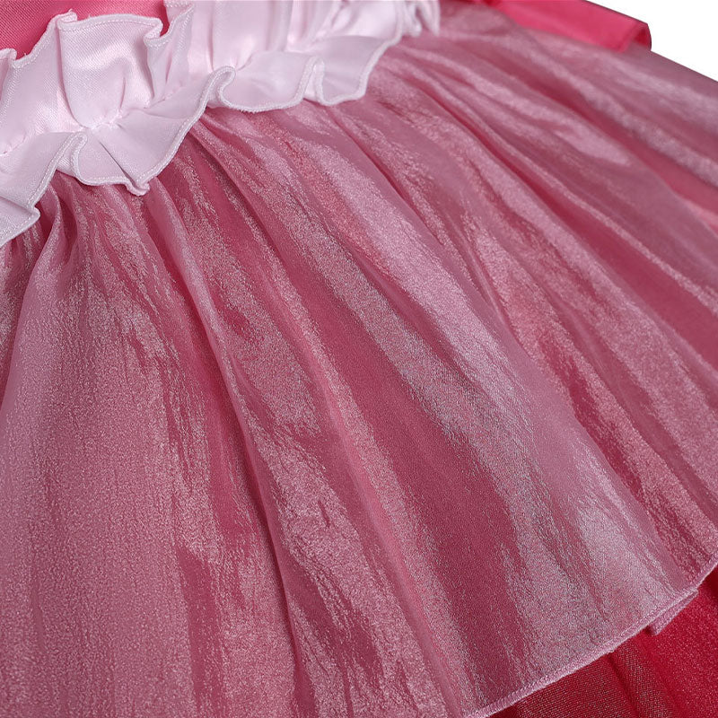 Puella Magi Madoka Magica Kyoko Sakura Stage Outfit Cosplay Costumes