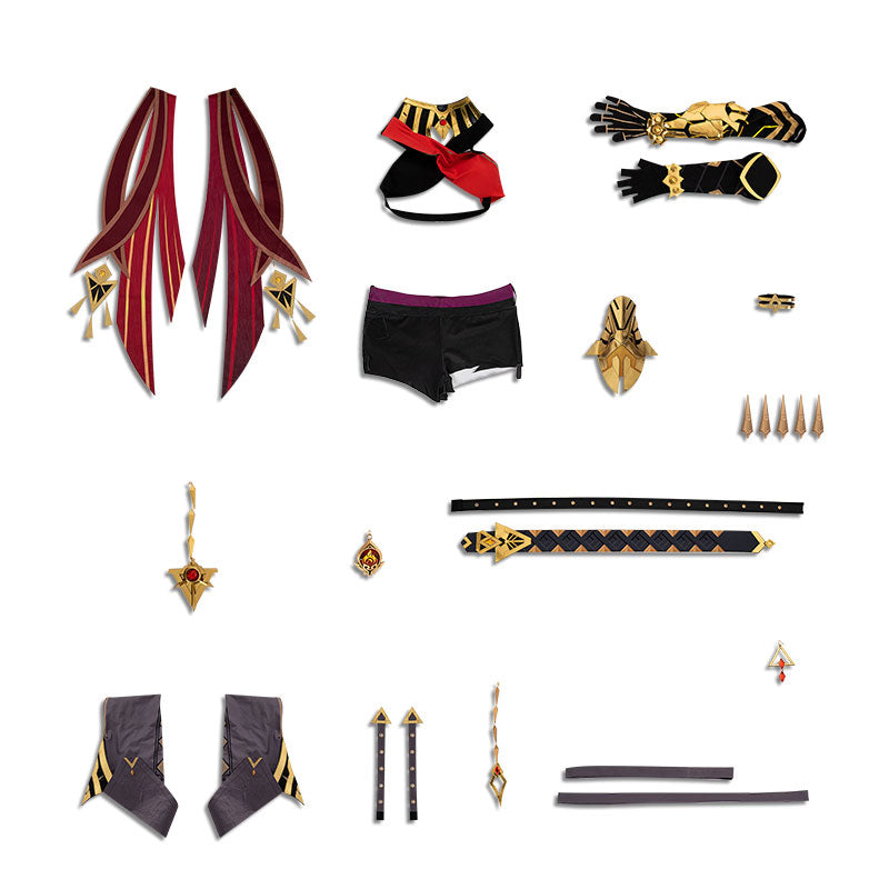 Game Genshin Impact Dehya Cosplay Costumes