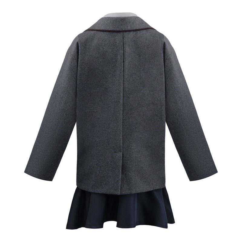 Matilda the Musical Matilda Gray Uniform Cosplay Costumes