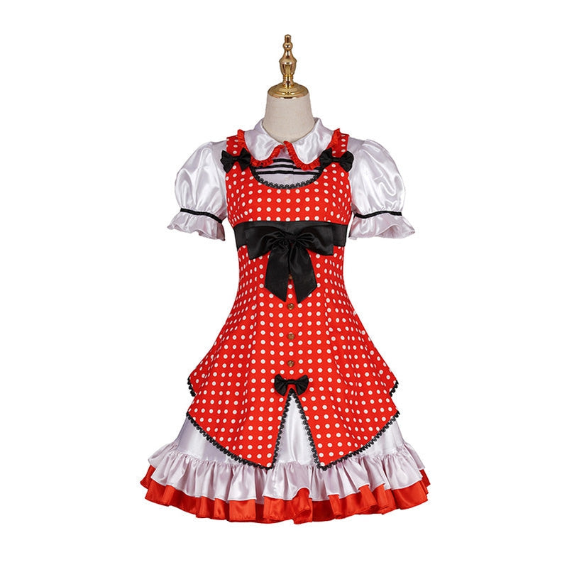 Game Nekopara Catgirl Chocola Casual Dress Cosplay Costume