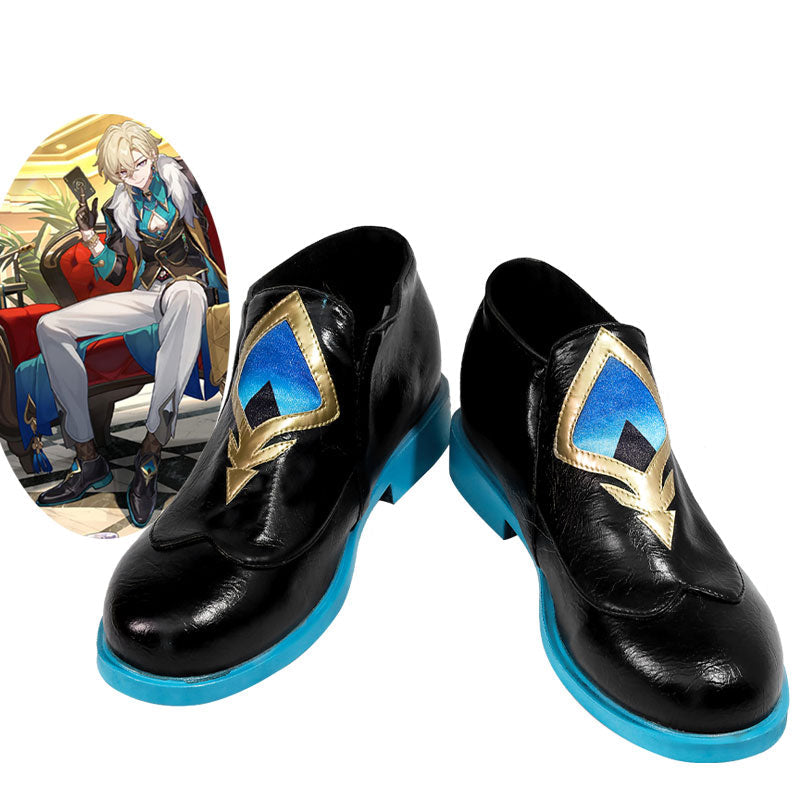 Honkai: Star Rail Aventurine Cosplay Shoes