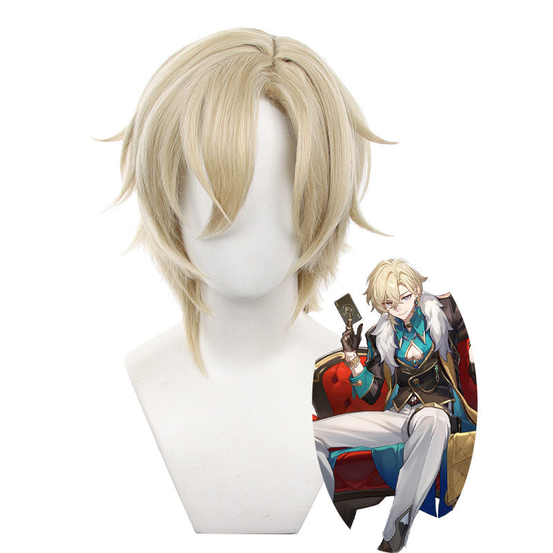 Honkai: Star Rail Aventurine Cosplay Wigs