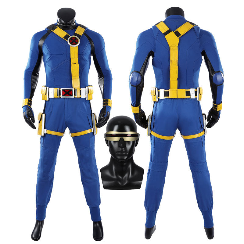 Avengers: Doomsday Cyclops Jumpsuit Cosplay Costumes