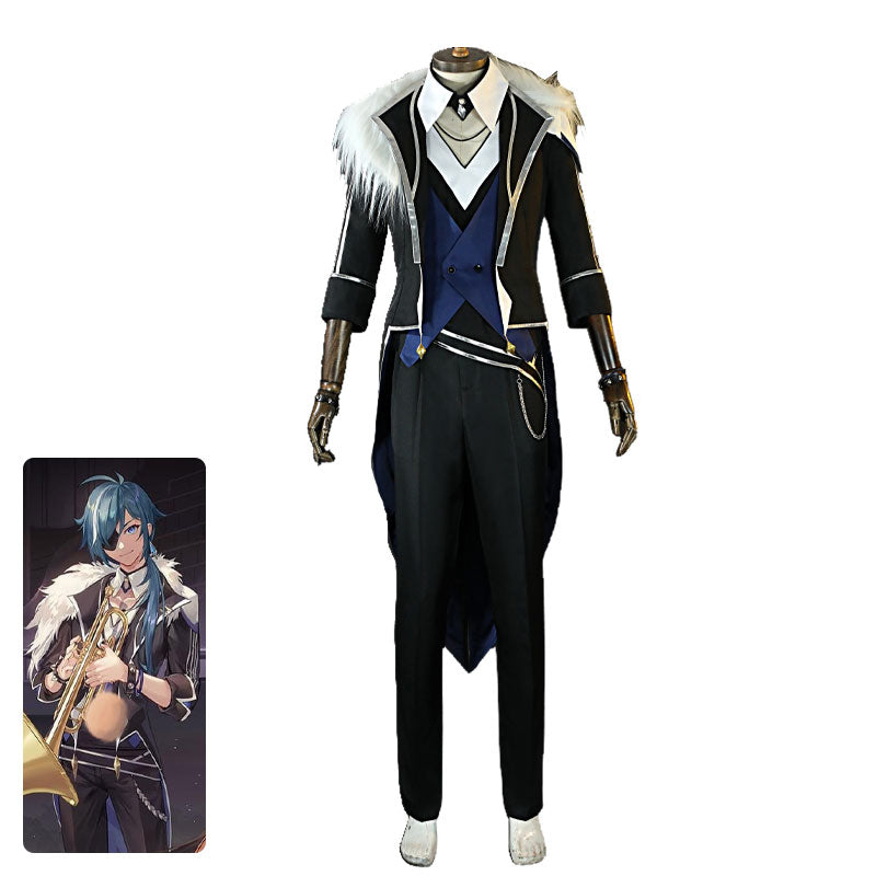 Game Genshin Impact Concert Kaeya Fullset Cosplay Costumes