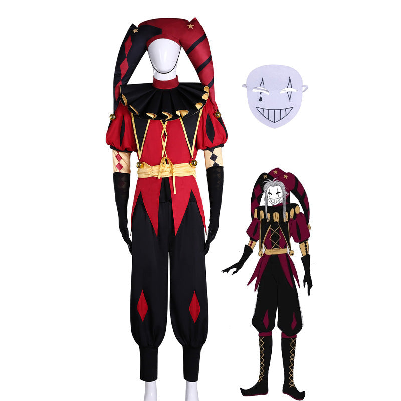 The Freak Circus Pierrot Halloween Cosplay Costumes