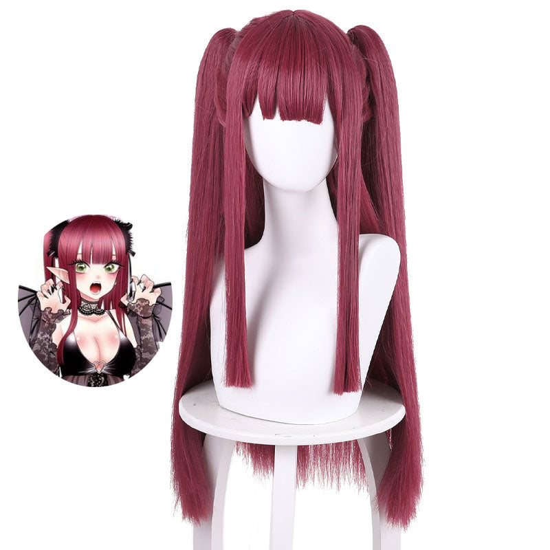 Anime My Dress-Up Darling Marin Kitagawa Rizu-Kyun Double Ponytail Cosplay Wigs
