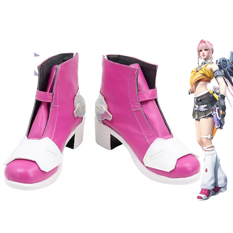 Overwatch 2 X LE SSERAFIM FEARLESS Mercy Cosplay Shoes