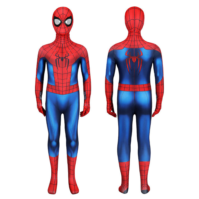 Spider Man: Brand New Day Peter Parker Kids Jumpsuit Cosplay Costume
