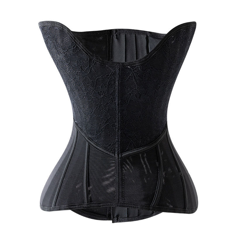 Women's Underbust Latex Sport Girdle Waist Trainer Corsets Hourglass Body Shaper