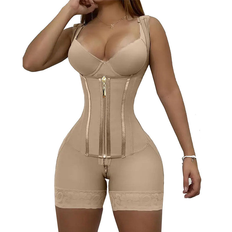 Shapewear Bodysuit for Women Tummy Control Fajas Colombianas Waist Trainer Butt Lifter Thigh Slimmer Full Body Shaper
