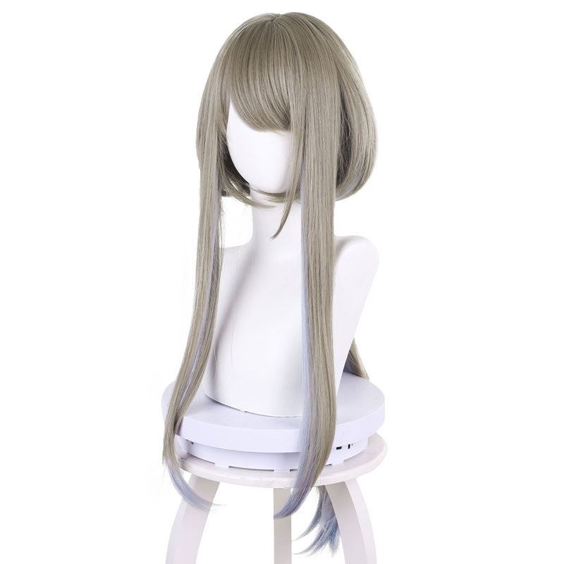 Game Genshin Impact Guizhong Gray Brown Cosplay Wigs