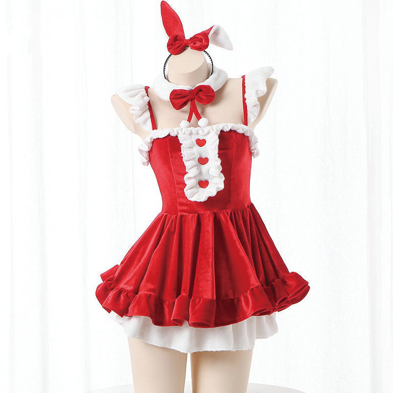 2023 New Year's Christmas Costume Girl Lolita Bunny Girl Uniform Cosplay Costumes