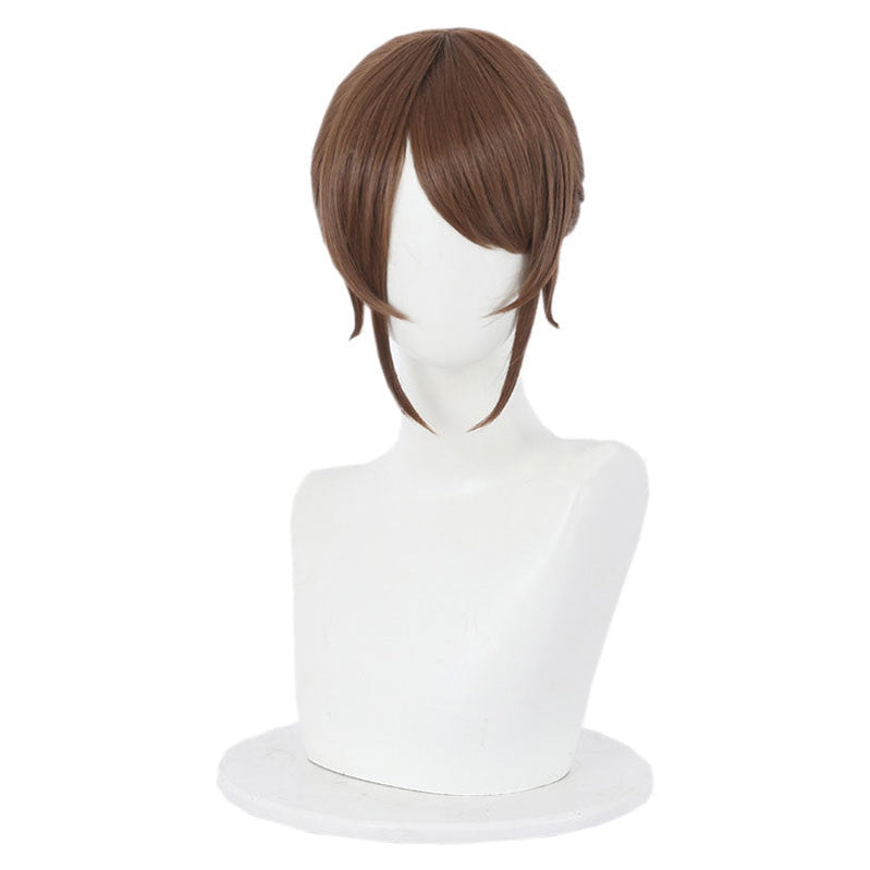 Game Identity V Edgar Valden Brown Short Cosplay Wigs