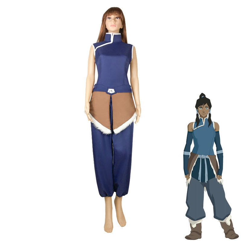 Anime Avatar: The Legend of Korra Korra Cosplay Costumes