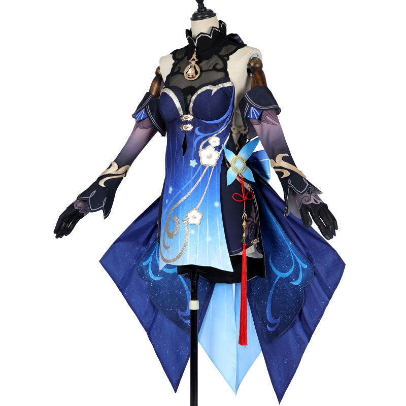 Game Genshin Impact Twilight Blossom Ganyu Cosplay Costumes