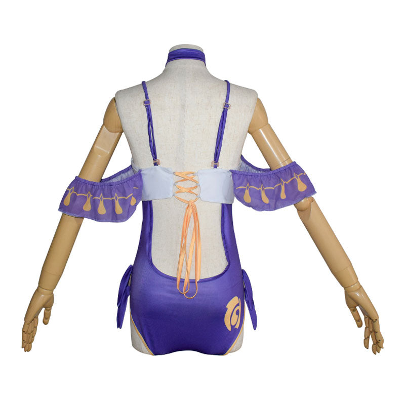Game Genshin Impact Lisa Minci Swimsuit Cosplay Costumes