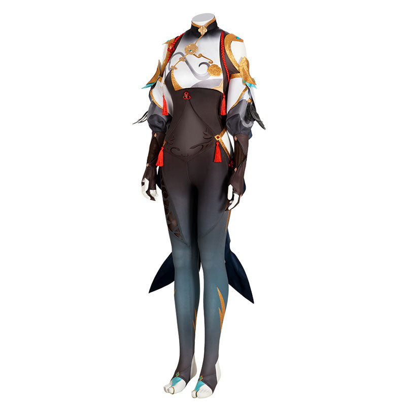 Game Genshin Impact Shenhe Cosplay Costumes