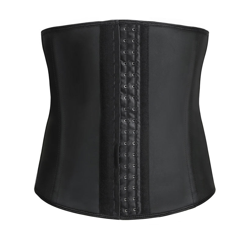 Mens 9-bone Waist Trainer Latex Trimmer Tummy Control Shapewear Slimming Girdle Stomach Band Back Support Body Shaper Belt