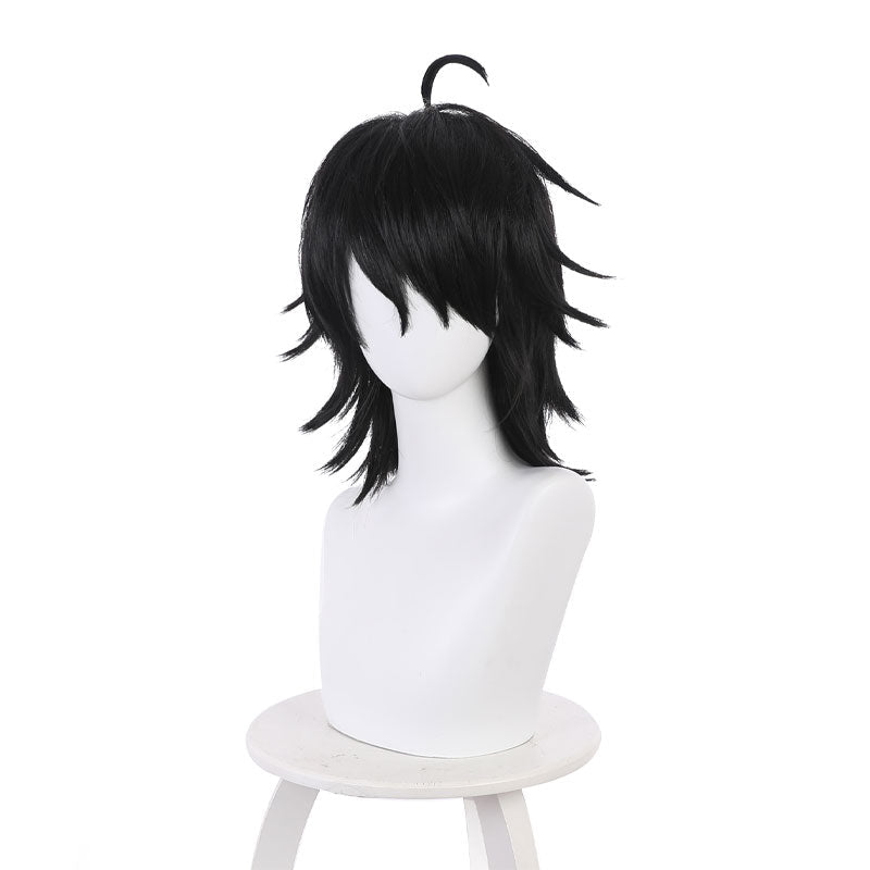 Game Identity V Patient Emile Black Cosplay Wigs