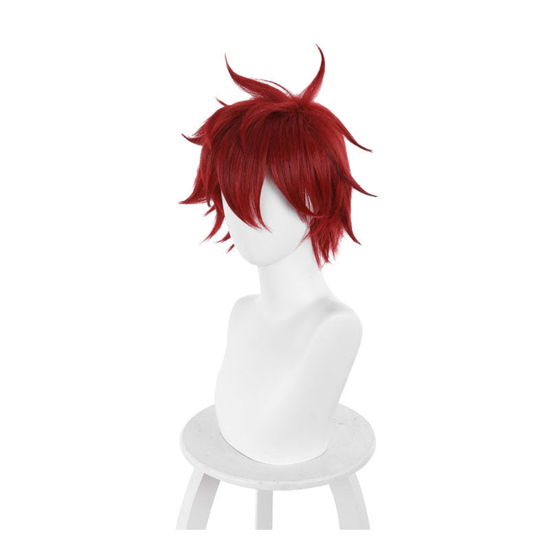 Anime SK8 the Infinity Kyan Reki Red Cosplay Wigs