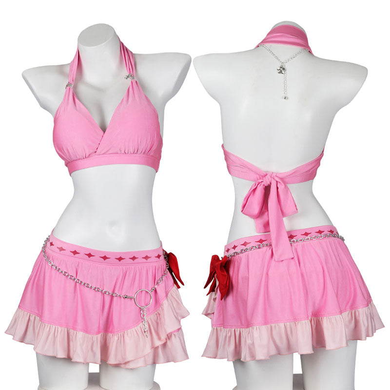Final Fantasy VII Rebirth Aerith Gainsborough Swimsuit Cosplay Costumes