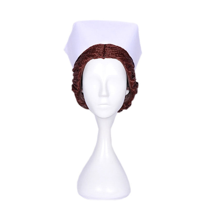 Game Identity V Doctors Emily Dale Brown Short Cosplay Wigs