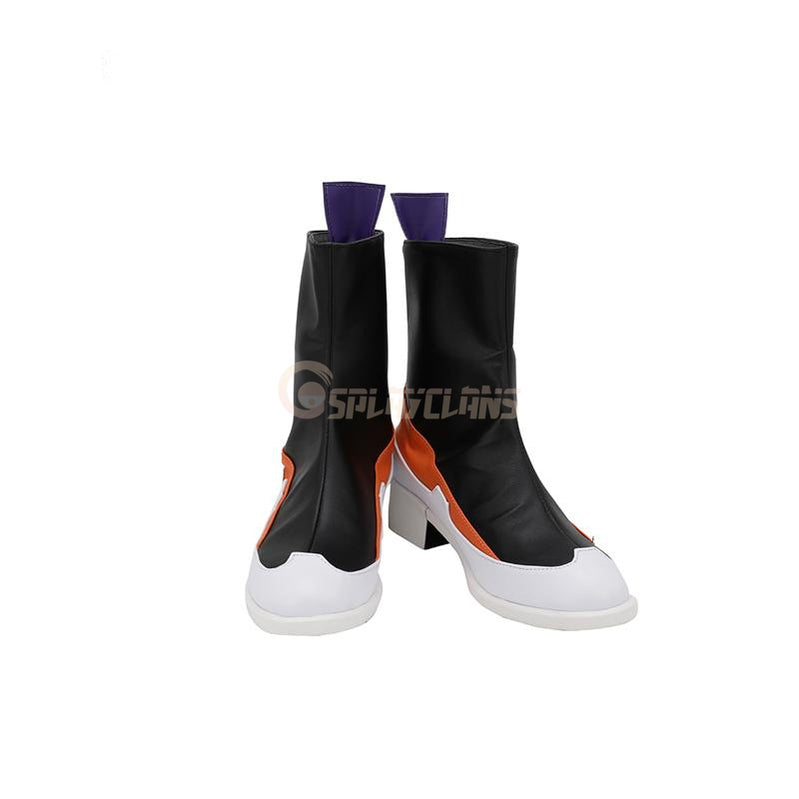 LOL True Damage Akali Cosplay Boots Customized Leather Shoes for Boys and Girls