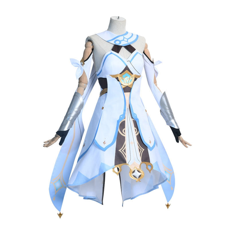 Game Genshin Impact Traveler Lumine Fullset Cosplay Costumes
