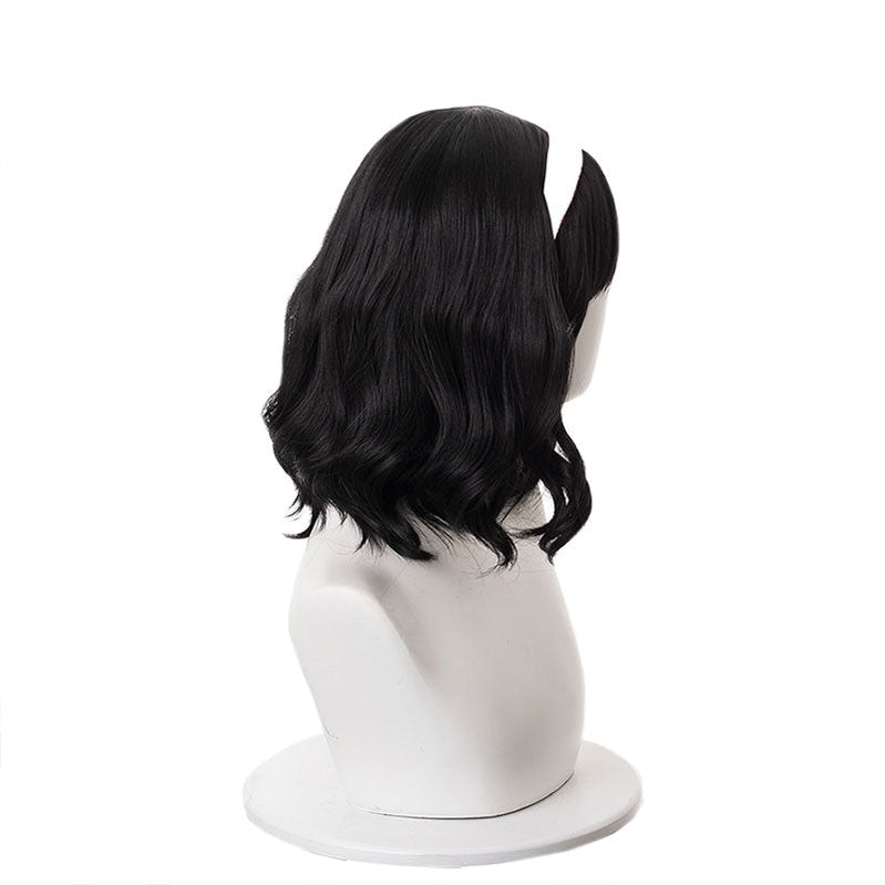 Game Identity V Witch Kawakami Tomie Yidhra Short Black Cosplay Wigs