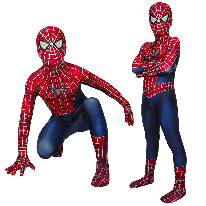 Spider-Man 2 Peter Parker Kids Jumpsuits Cosplay Costume