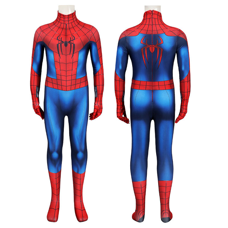 Spider Man: Brand New Day Peter Parker Kids Jumpsuit Cosplay Costume