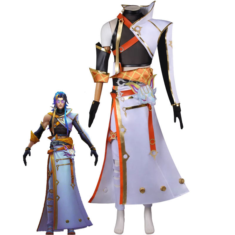 LOL Prestige Heartsteel Yone Cosplay Costume
