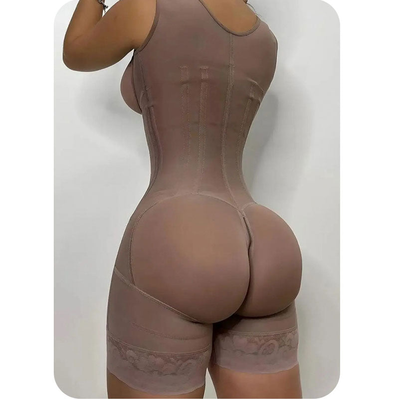 Shapewear Bodysuit for Women Tummy Control Fajas Colombianas Waist Trainer Butt Lifter Thigh Slimmer Full Body Shaper