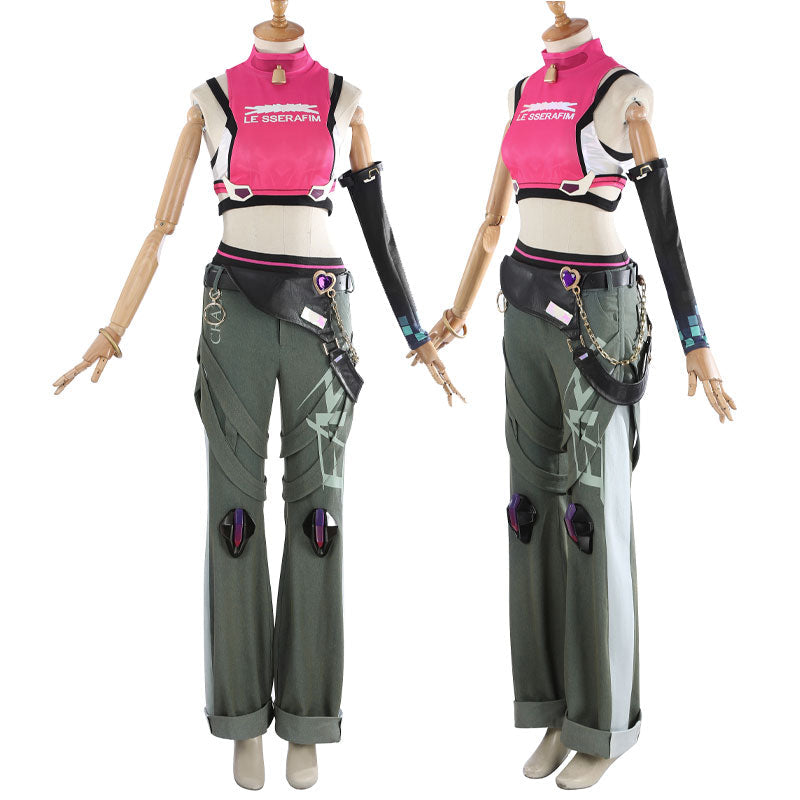 Overwatch 2 X LE SSERAFIM FEARLESS Juno Cosplay Costume
