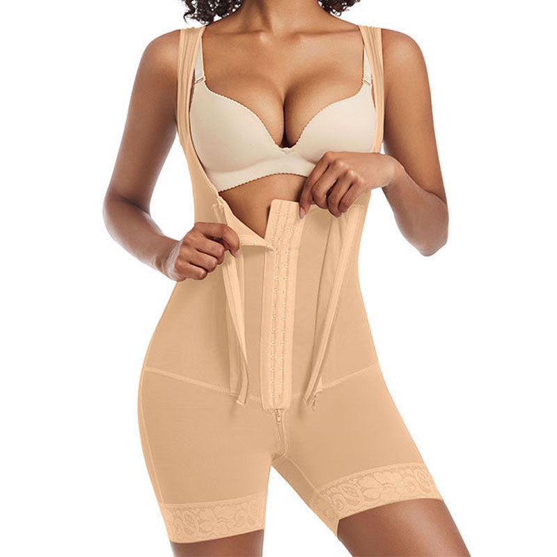 Shapewear Bodysuit for Women Tummy Control Fajas Colombianas Waist Trainer Butt Lifter Thigh Slimmer Full Body Shaper