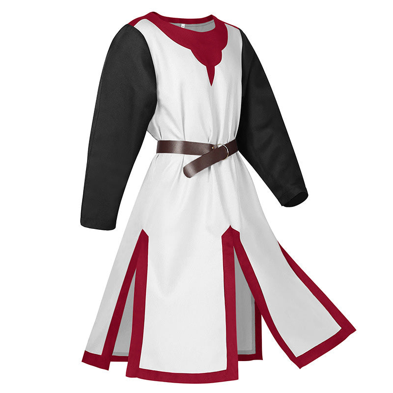 European Renaissance Templar Pirates Corset Cosplay Costumes