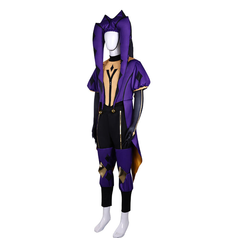 The Freak Circus Jester Halloween Cosplay Costumes