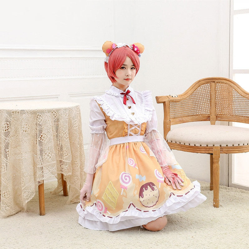 Game Identity V Tracy Reznik Mechanic Candy Girl Cosplay Costumes