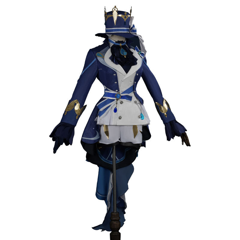 Game Genshin Impact Hydro Archon Focalors Cosplay Costumes
