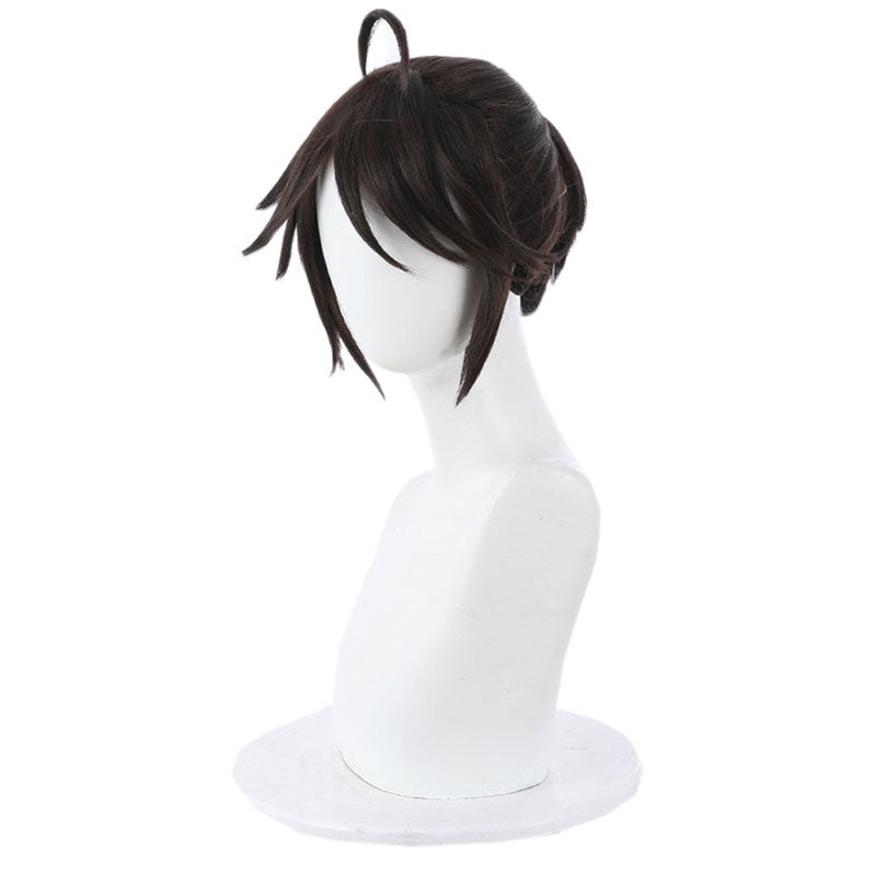 Game Identity V Prisoner Luca Balsa Brown Short Cosplay Wigs