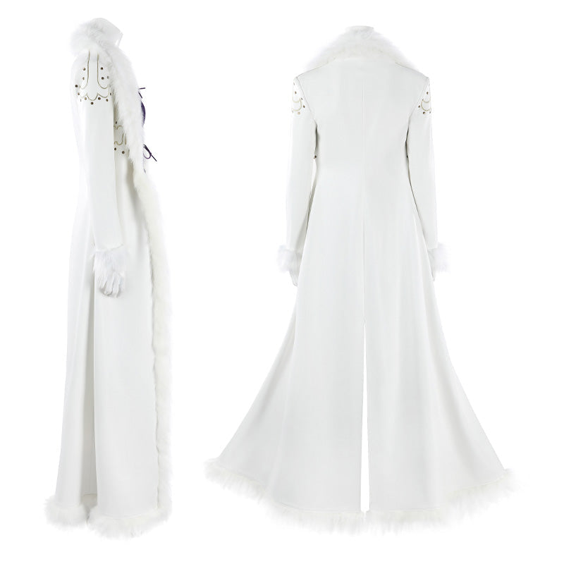 One Piece Live Action Season 2 Nico Robin White Cosplay Costumes