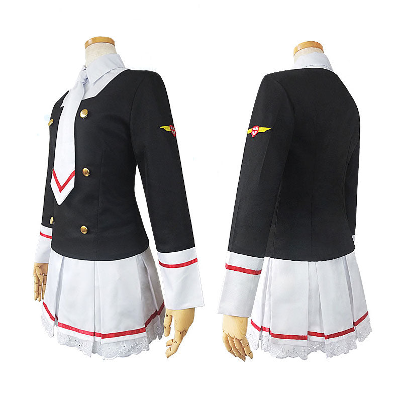 Anime Cardcaptor Sakura Sakura Kinomoto JK Uniform Cosplay Costumes