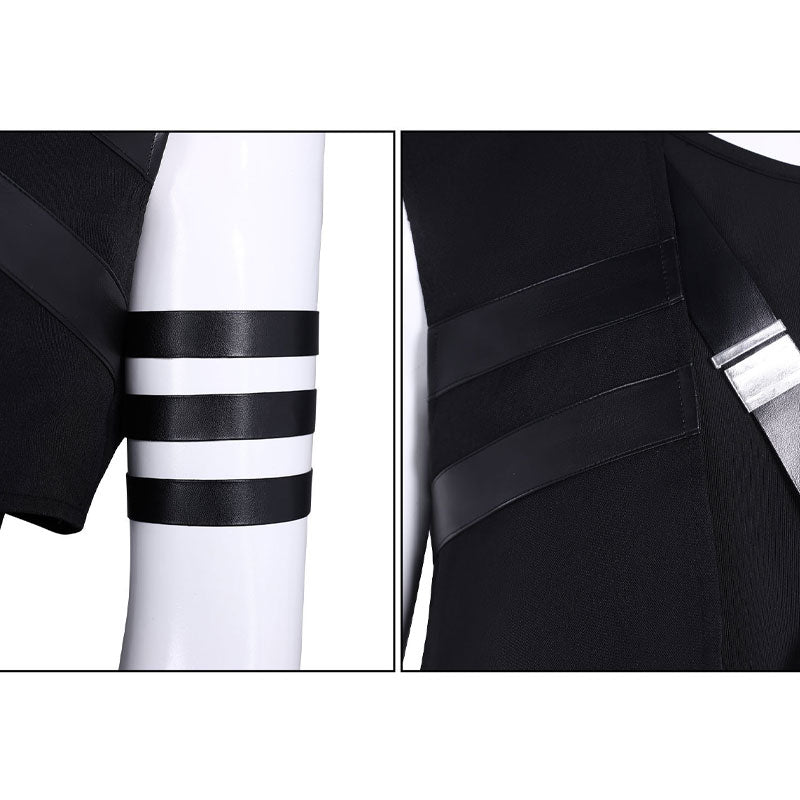 Tamon's B-Side Rintarō Kai Black Vest Uniform Cosplay Costume