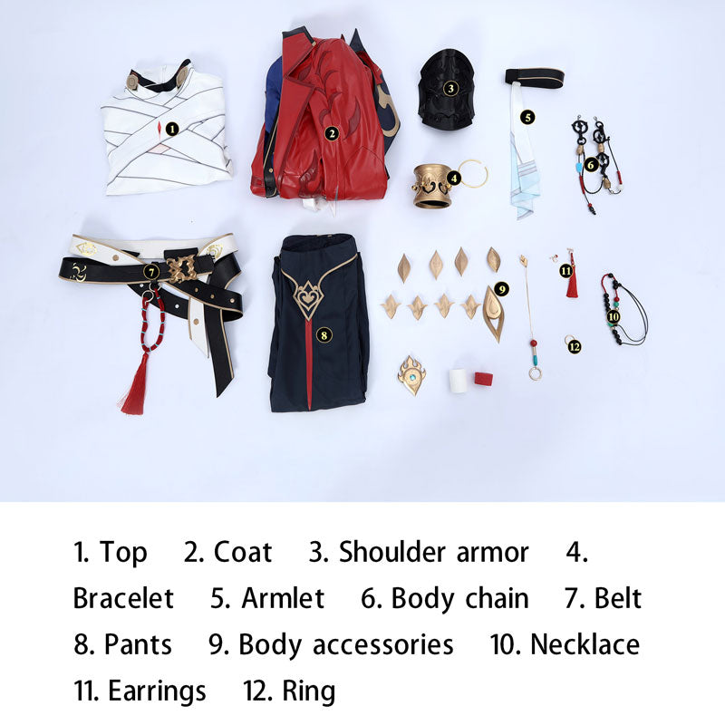 Honkai: Star Rail Mortenax Blade Cosplay Costumes