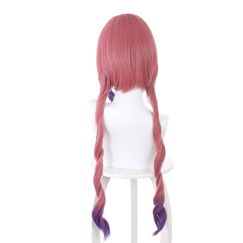 Miss Kobayashi's Dragon Maid Ilulu Gallery Pink Gradient Purple Long Cosplay Wigs