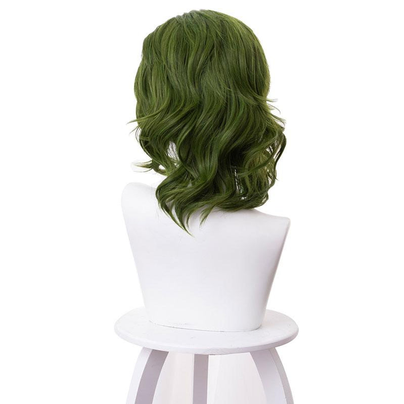Halloween Green Short Cosplay Wigs