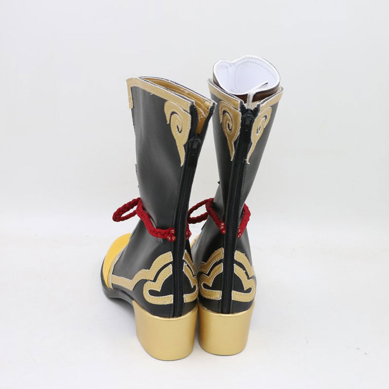 Game Genshin Impact Xiangling Cosplay Shoes